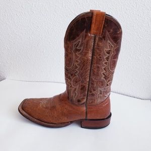 Cavenders Western Cowboy Ostrich Boots 